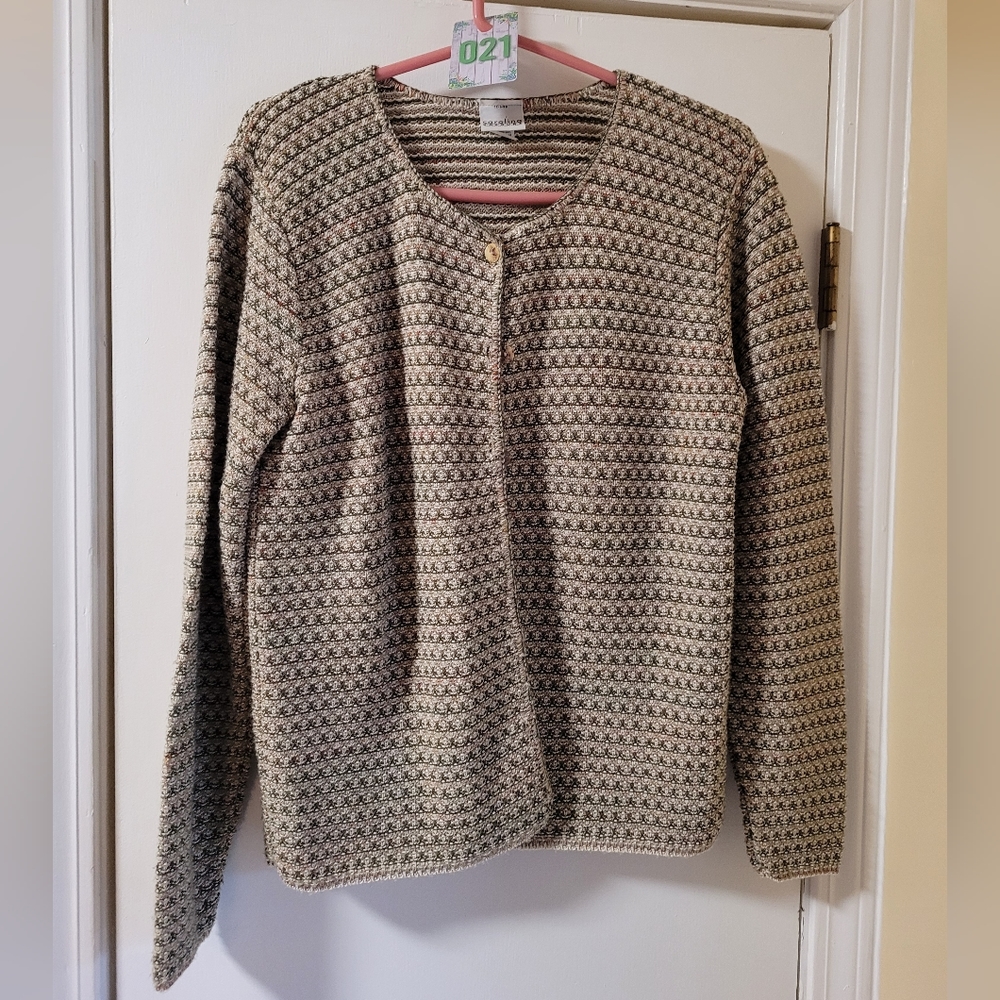21. Vintage Carolina Colours cardigan sz M